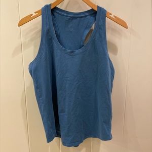 lululemon athletica Blue Tank Top